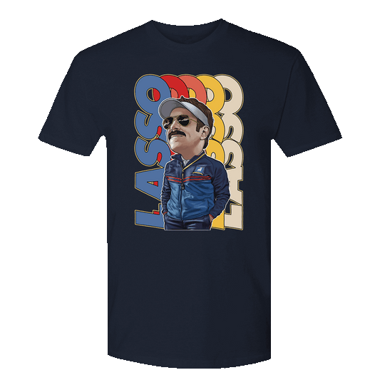 Ted Lasso Bobblehead Adult Short Sleeve T-Shirt