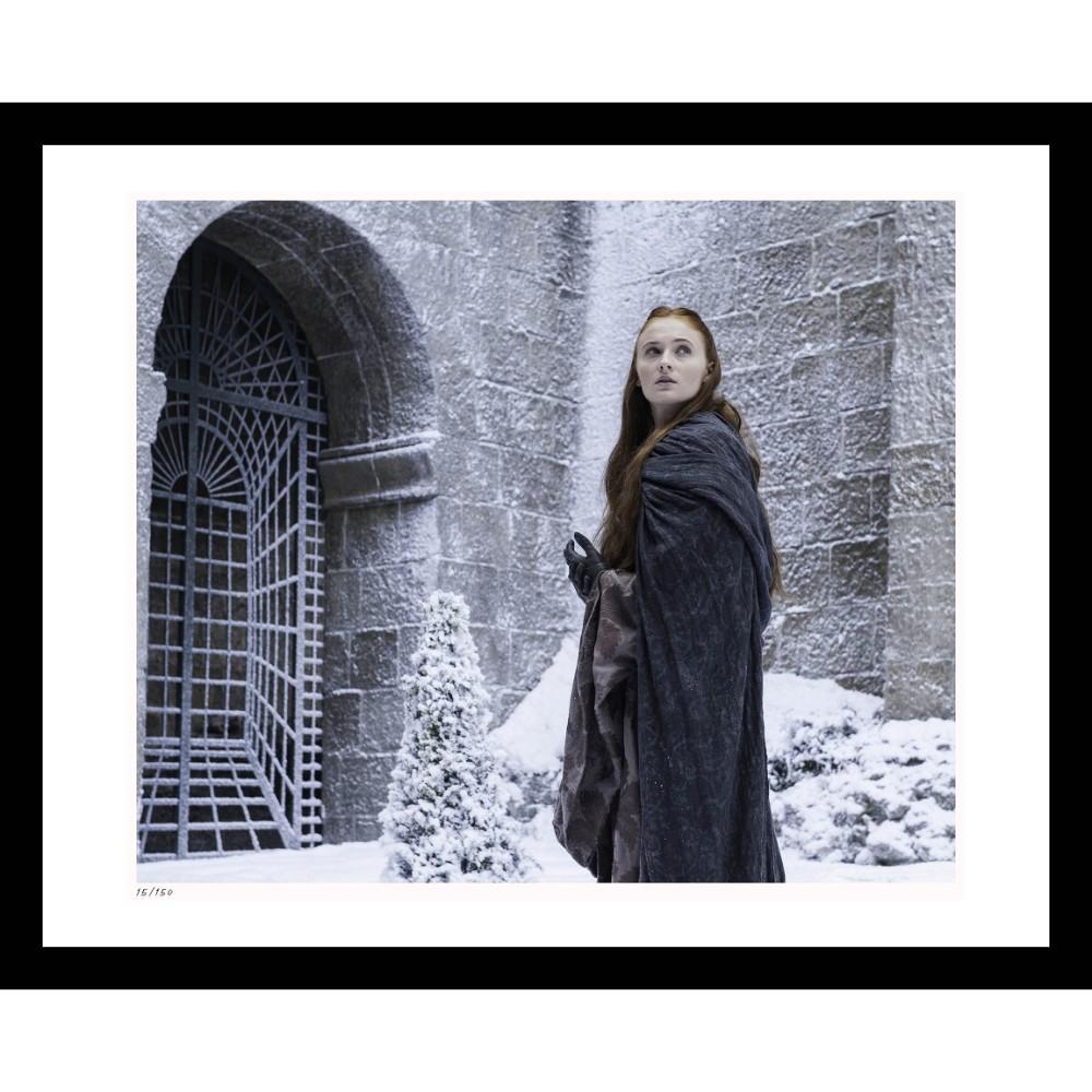 Sansa at the Eyrie Framed Print from Game of Thrones