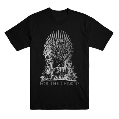 For the Throne Silver Foil Throne Tee from Game of Thrones