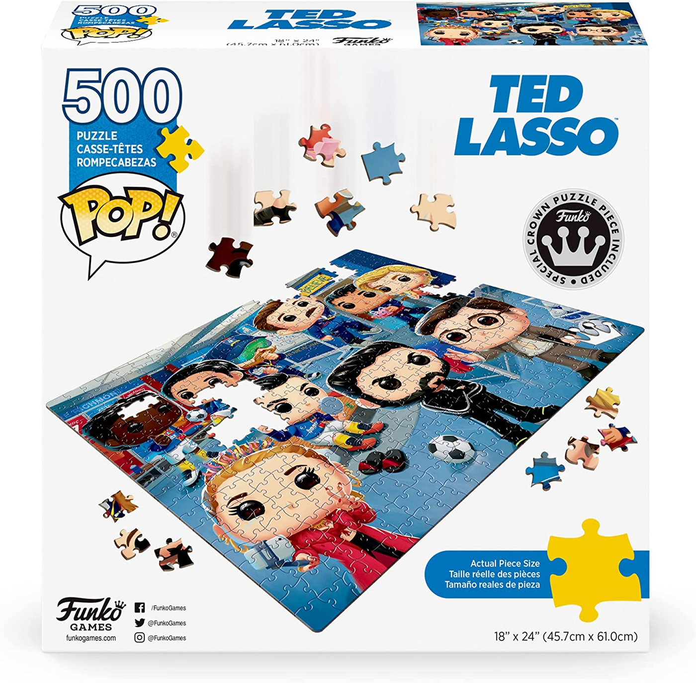 Ted Lasso 500 Piece Jigsaw Puzzle by Funko