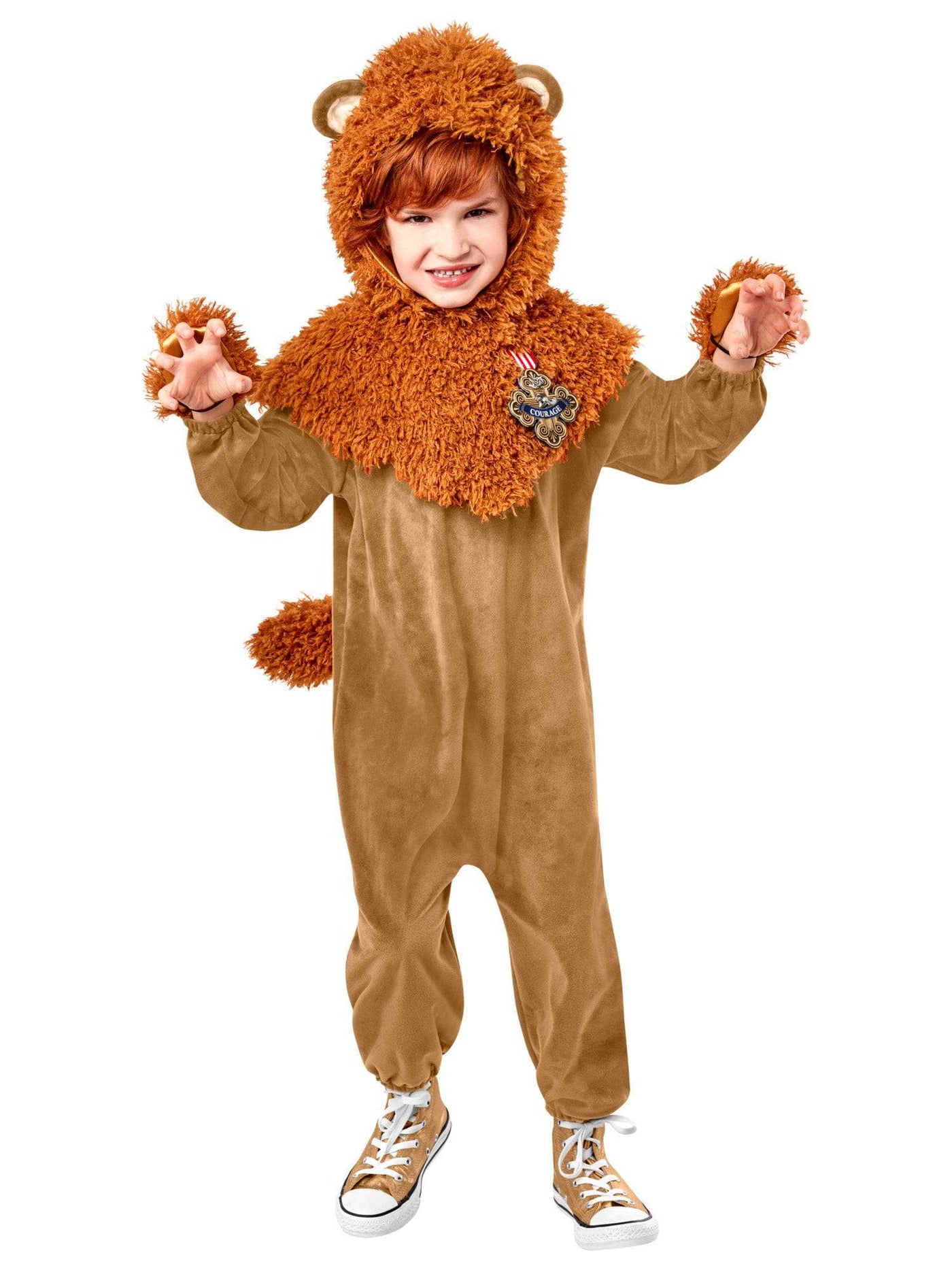 The Wizard Of Oz Cowardly Lion Kid's Costume